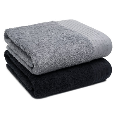 Ensemble de draps de bain 100% coton Lorena