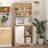 Pantry Cabinet With 2 Doors