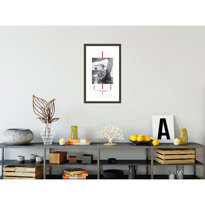 «Architecture» par Frank Lloyd Wright - Impression giclée encadrée