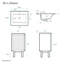 Meuble-lavabo de 18 po Classe-677758094-677758089