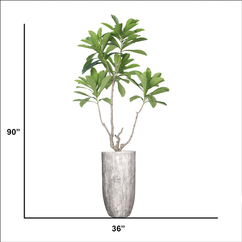 Bleuet artificiel 90 po en pot