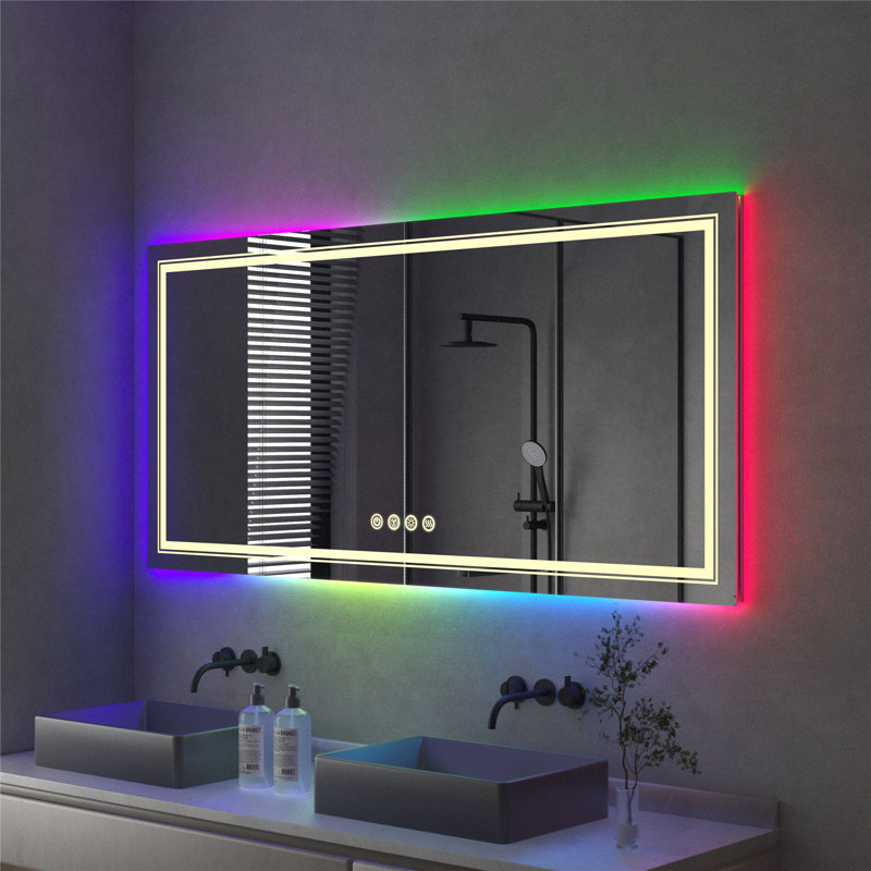 Flat Wall Mirror, 19.7" x 41.3"