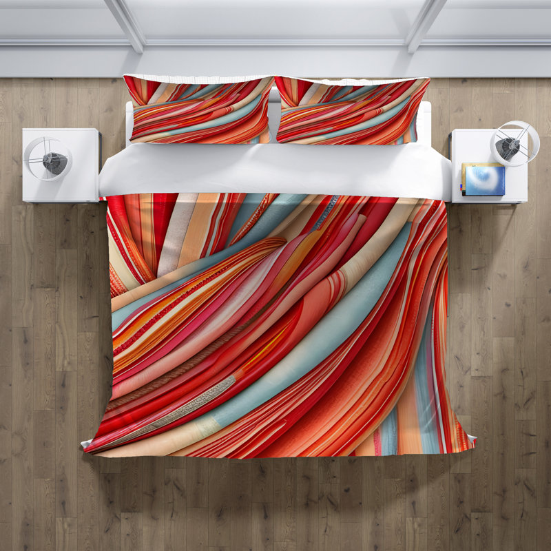 Polyester Duvet Cover, King Duvet Cover + 2 King Shams