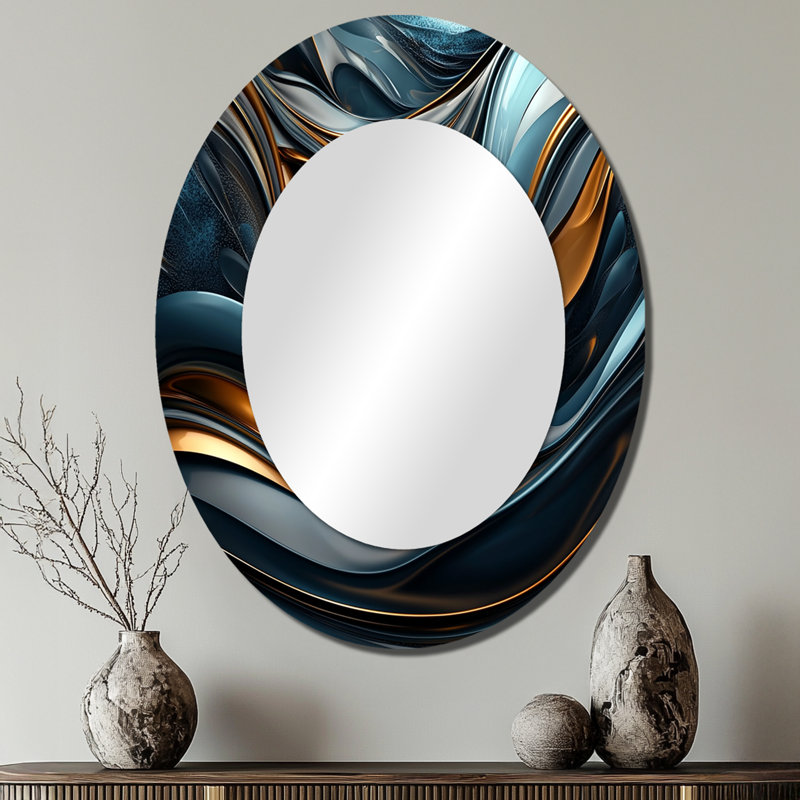 Miroir mural Swirl, 40 po x 30 po