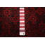 Tapis rouge Baluch 3 pi 1 po x 7 pi 4 po