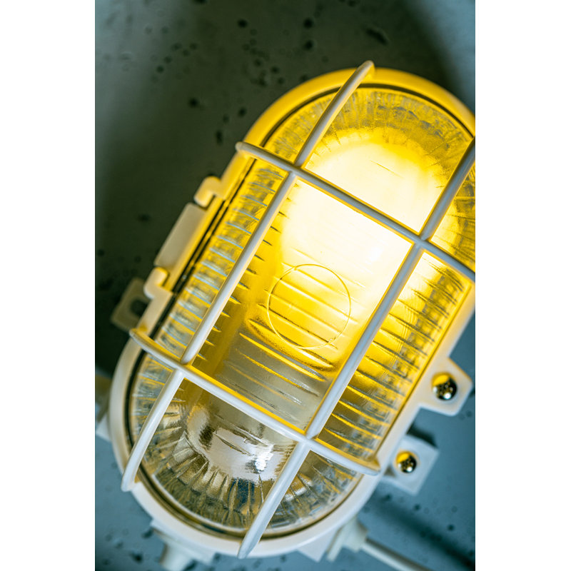 Selen   Outdoor Bulkhead Light, White