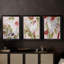 Birds in Motion I - Toile tendue avec châssis sur mesure - 3 pièces-117237616-117237618
