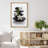 Zen Stones Basalt with Calming Plumeria Flowers Relaxing Bathroom Pictures On Canvas Print Wall Art-120240377-56324641