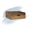 Tablette d'appoint en bois massif avec tiroir Casiano-1289071792