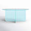 Table basse Vinci en verre irisé