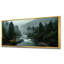 «Morning Mist In The Vancouver Mountains - Forest River Mountains, reproduction d'art sur toile, paysage vert»-1551903994-1551903885-1551903875