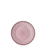 Swarovski Signum - Bread & Butter Plate 7 In Rose Pink