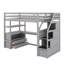 Lit mezzanine simple avec bureau et tablettes-1499608166
