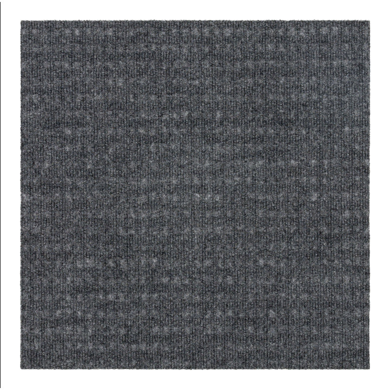 Carreau de tapis en polyester auto-adhésif 18 po x 18 po intérieur / extérieur (paquet de 10) (22,5 pieds carrés / boîte)