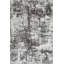 Tapis abstrait gris en polypropylène tissé à la main Siante-1205252033