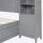 Full Size Wooden Bed With All-In-One Cabinet And Shelf-120841704