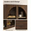 Armoire murale, armoires à pharmacie avec porte arquée en acrylique-269330147