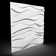 Zephyr 23.5" x 23.5" Seamless Glue-up 3D Wall Panels