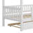 Wooden House Bed with Trundle-126131858-126131857