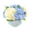 Hydrangea Centerpiece in Decorative Vase-1107565490