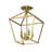 Drexil 4 -Light 12" Semi Flush Mount-1925389252