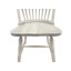 Chaise d'appoint à dossier Windsor en bois massif Wisconsin-1776470283