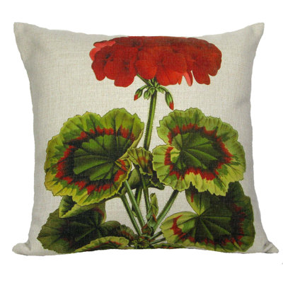 Floral Throw Pillow