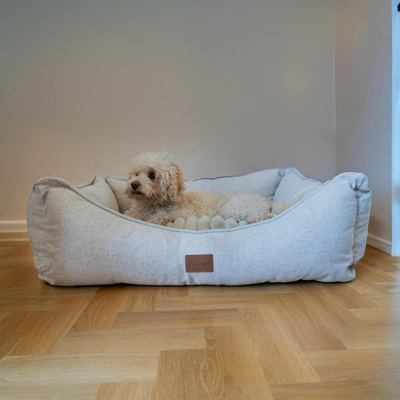 Pet Bed, Ivory Cream