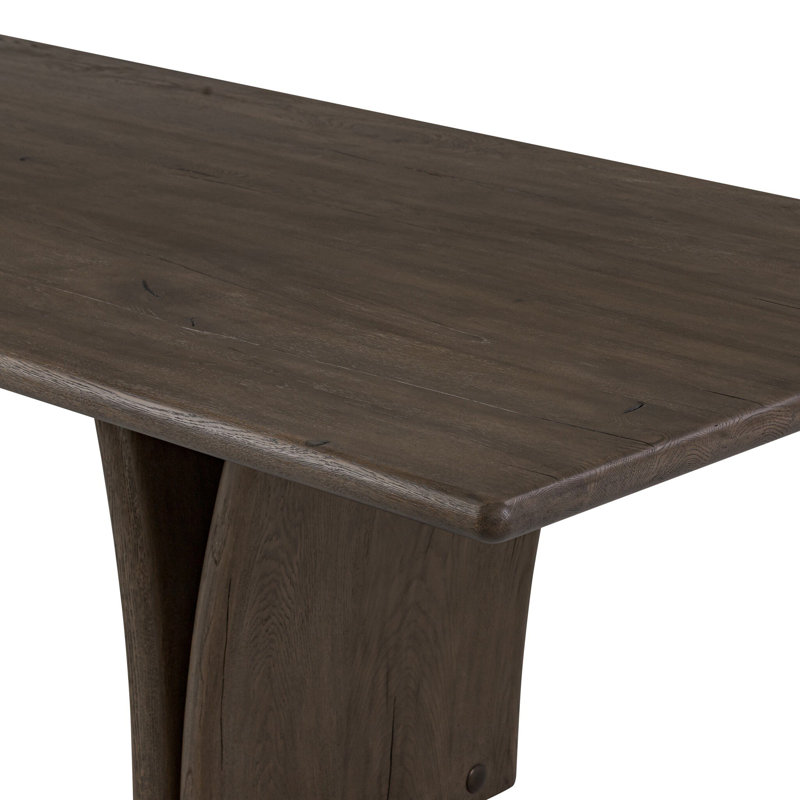 Marcon Dining Table-Grey Reclaimed French Oak, Gray Reclaimed French Oak