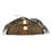 Rustic Lodge Steel Flush Mounted Sconce