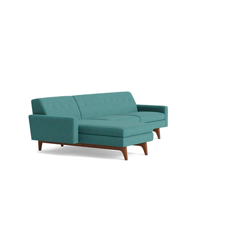 Tyler Chaise Sectional, Left Hand Facing, Performance Weave - Spruce
