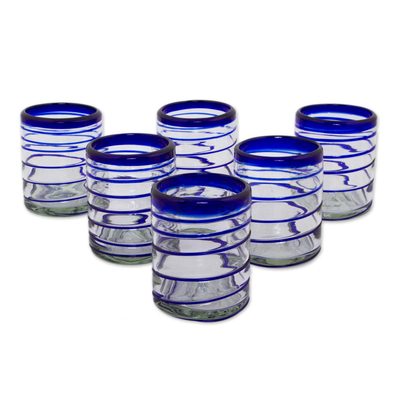 Spirale de cobalt Perivale 11 oz. Verre à boire