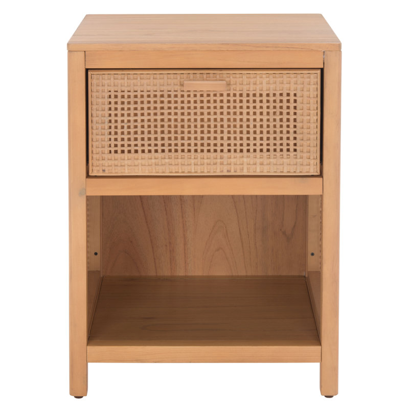 Table de chevet Epaulette, Naturel