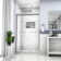 Shower Door 48" W X 76"H Semi-Frameless Bypass Sliding Shower Enclosure