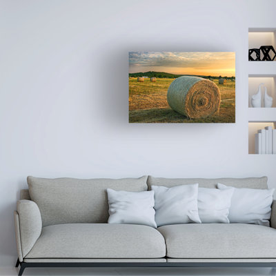 Mike Jones Photo Oklahoma Sunset Canvas Art