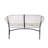 CONDESSA OUTDOOR PATIO WHITE LOVESEAT, Sofa