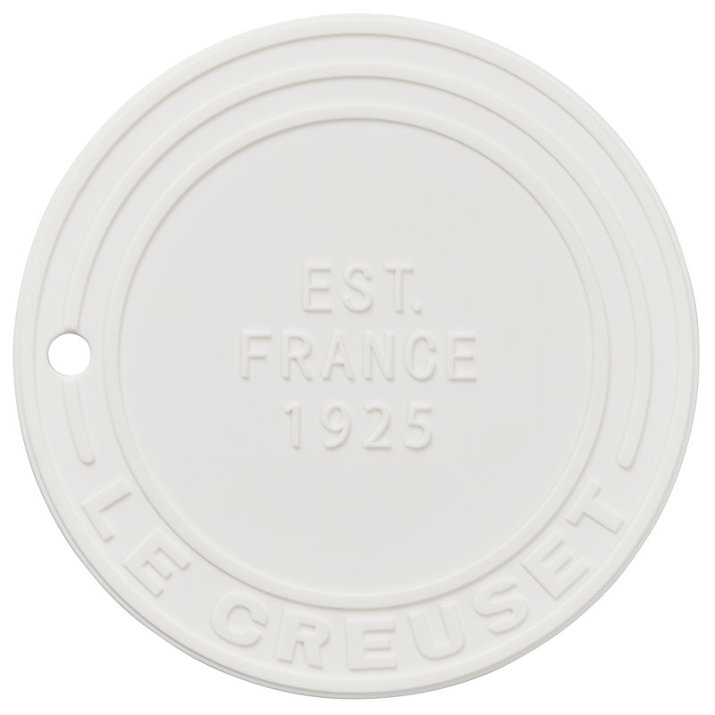 Silicone Trivet, White