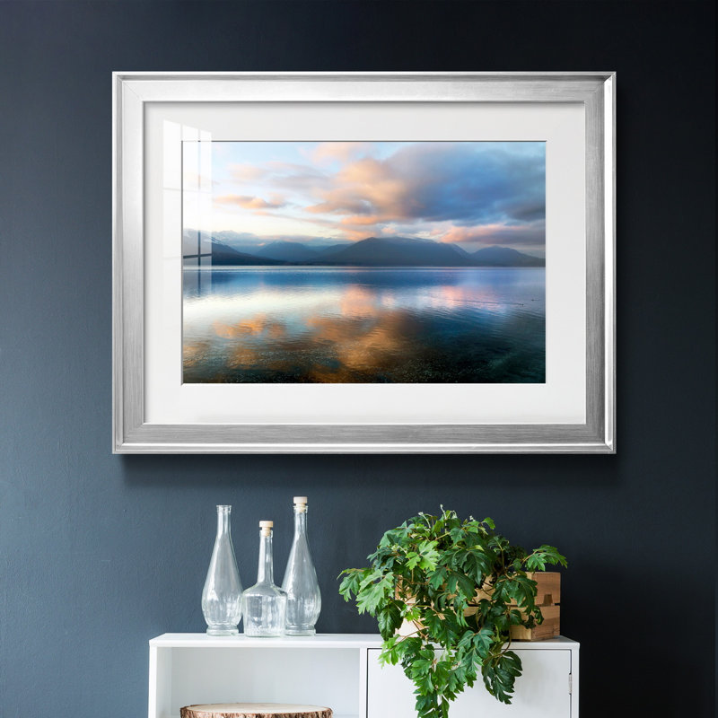 Magic Hour - photographie avec cadre photo, H 30,5 po x l 42,5 po x P 1,5 po, Cadre argenté