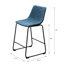 Tabouret de comptoir tapissier 24 po Madiera-919262308-919262311