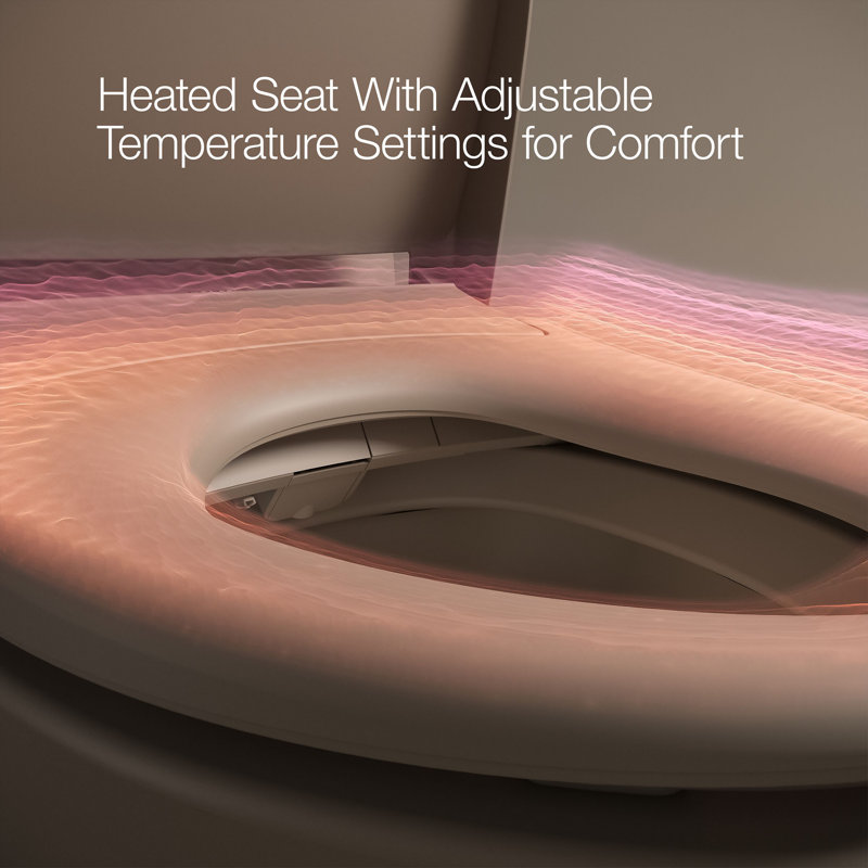 Purewash E580 Elongated Bidet Toilet Seat