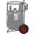 Flame King 20LB Horizontal Vertical Propane Tank with Premium OPD, Built-in Gauge, Dolly Cart Wheels