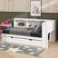 Lit de jour simple avec armoires de rangement spacieuses et ports de charge USB-2138133791