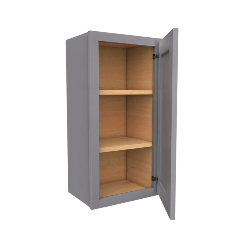 Armoire murale W0936, 9", 36", Gris