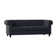Canapé Chesterfield à accoudoirs roulés