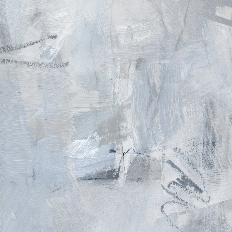 Heavy Fog Composition I by Victoria Barnes - Wrapped Canvas Painting, 30cm H x 30cm W x 3.8cm D