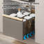 Pull Out Cabinet Organizer Sliding Storage for Kitchen Pantry