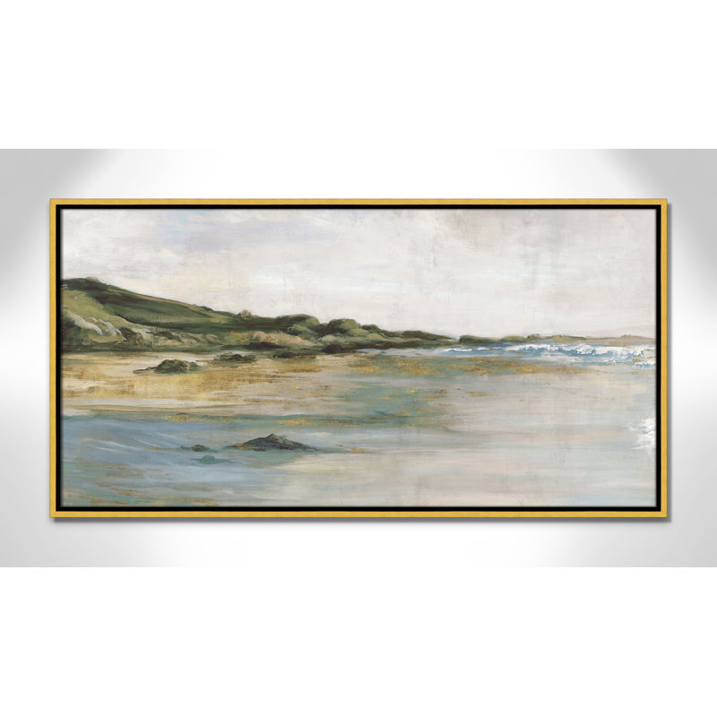 «Cordoba Tide’s Edge» par, H 19,5 po x l 37,5 po, Doré