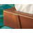 Cognac Leather Rectangle Tissue Box Cover