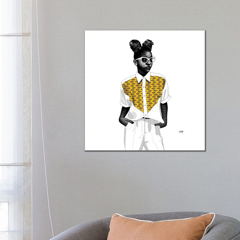 Adiya by Ohab TBJ - Print on Canvas, Wrapped Canvas, 66.04cm H x 66.04cm W x 1.91cm D