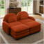 Canapé modulaire en tissu à deux places avec repose-pieds et repose-pieds ergonomique Cloud-Like-294504256